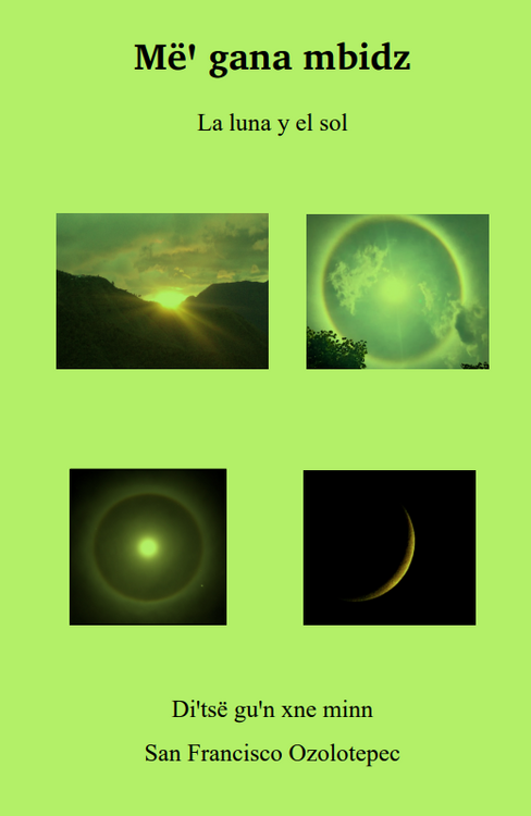 La luna y el sol